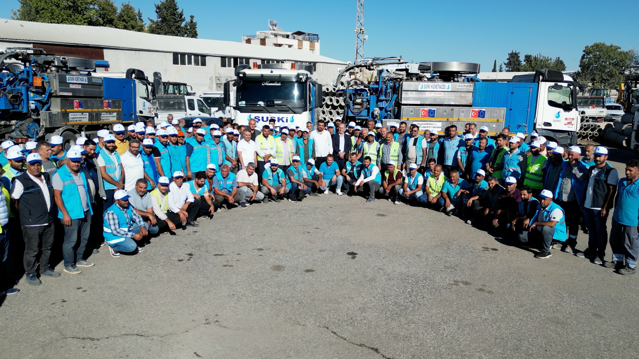 ŞUSKİ GENEL MÜDÜRÜMÜZ EMİN İZOL PERSONELLERLE BİR ARAYA GELDİ